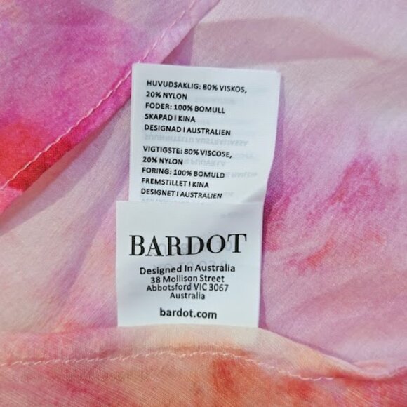 NWT Bardot Sorella Midi Dress Size M - Picture 9 of 10